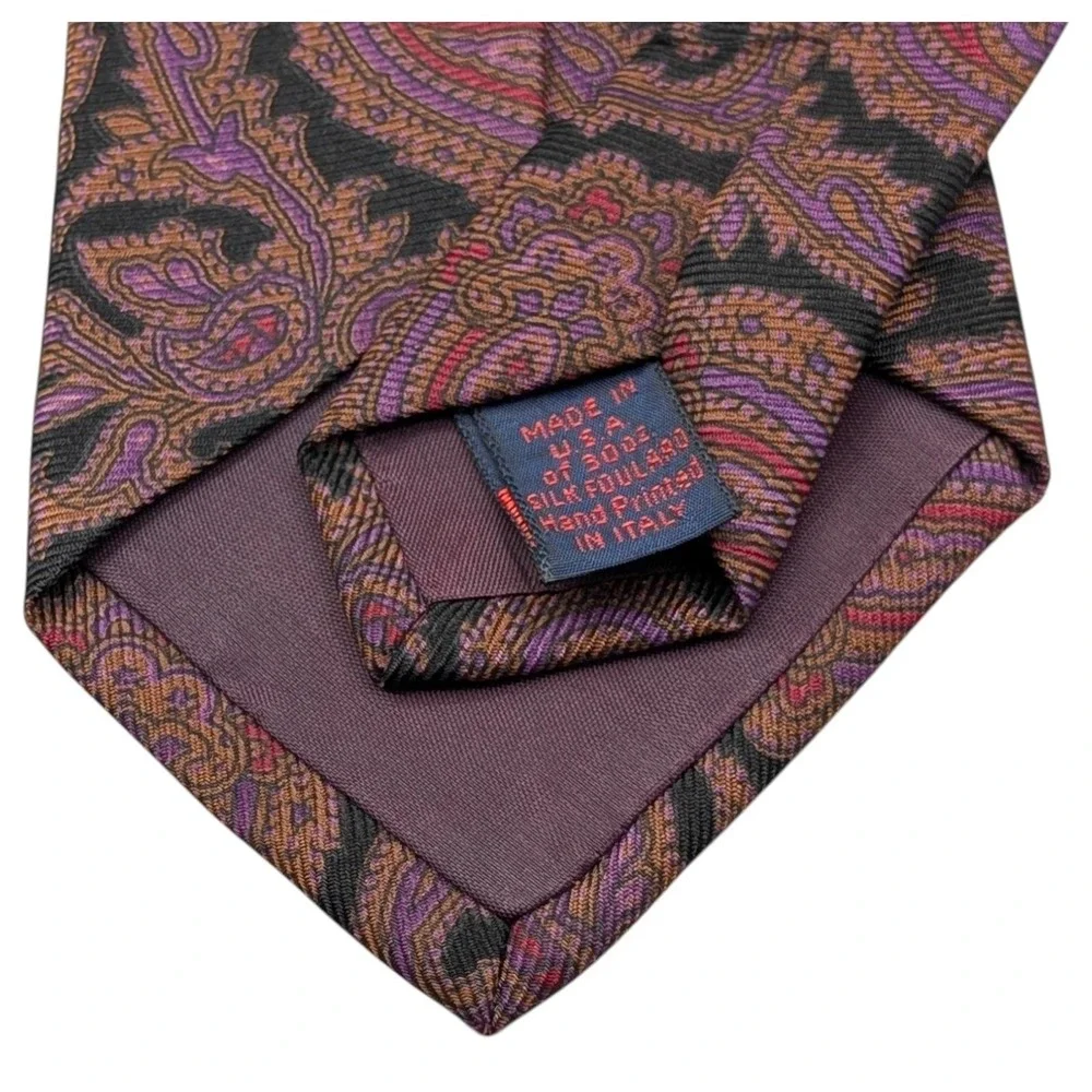 Vintage Rooster Tie Mens‎ 57
